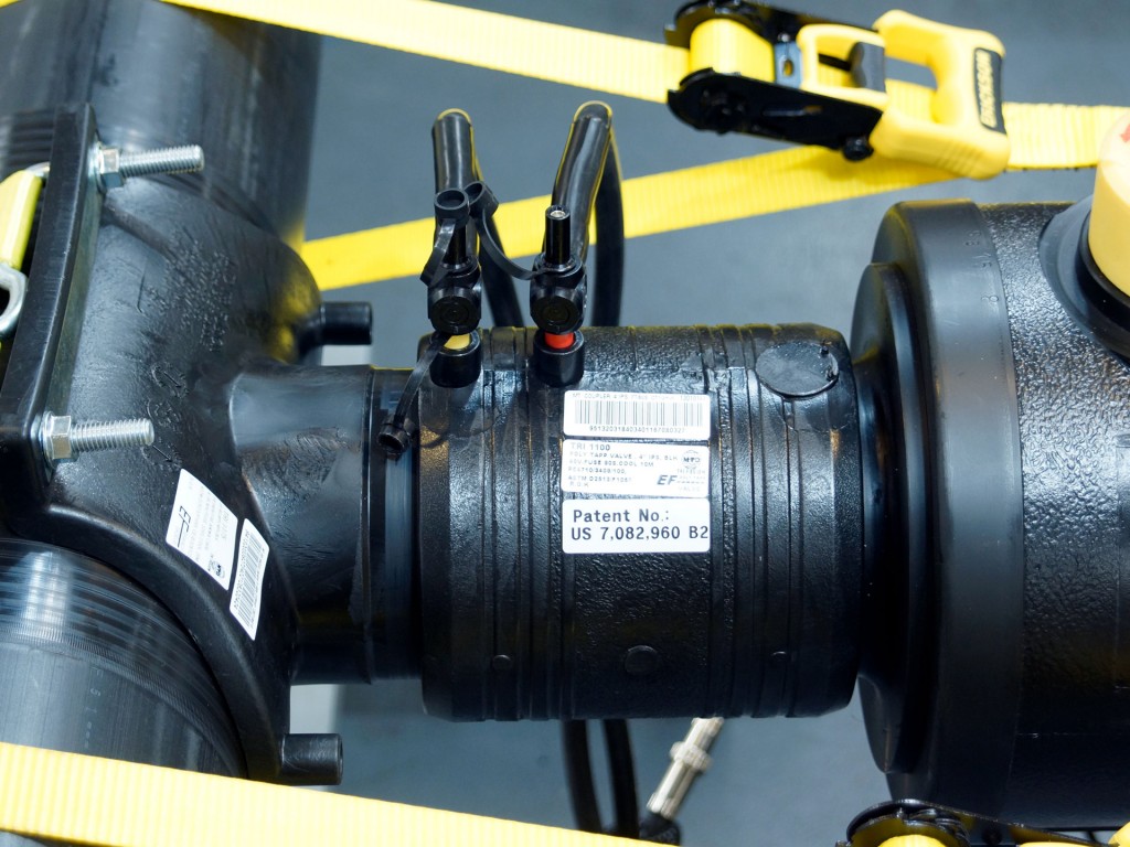 Universal Electrofusion MTD POLYTAPP™ Hot Tapping Valves MTDTRIFUSION